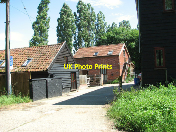 Photo 6"x4" Converted barns on Wacton Green Wacton\/TM1791 c2014