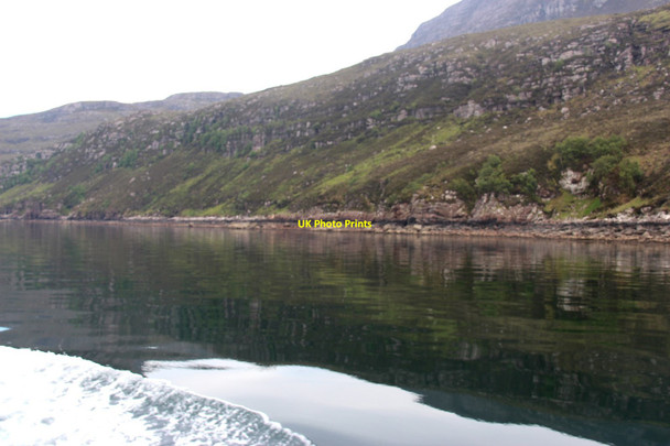 Photo 6"x4" The rugged coast at Annat Bay in Loch Broom Achmore\/NH0296 c2014