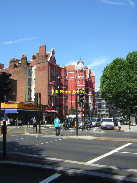 Photo 6"x4" Hyde Park Mansions, Cabbell Street, from the Edgware Road Westminster c2014