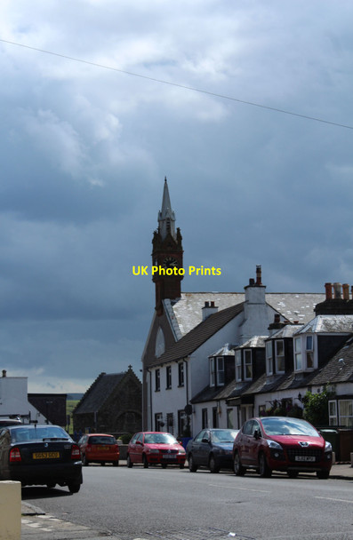 Photo 6"x4" Ballantrae Church, Clock Tower Ballantrae c2014