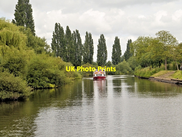 Photo 6"x4" River Ouse, Clifton Long Reach York\/SE5951 c2014