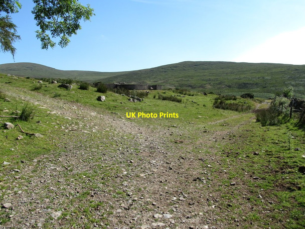 Photo 6"x4" Beyond the mountain wall at Curraghknockadoo Rostrevor c2014