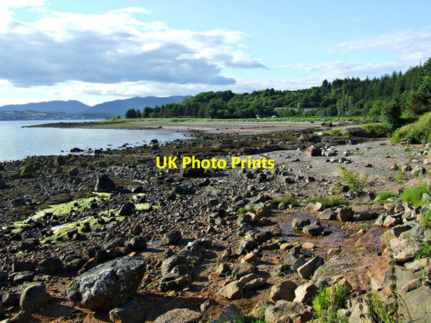 Photo 6"x4" Lunderston Bay Inverkip c2014