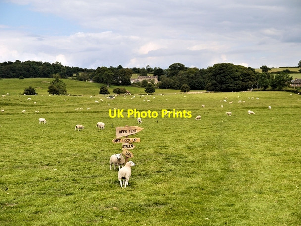 Photo 6"x4" Masham Events Field Masham c2014