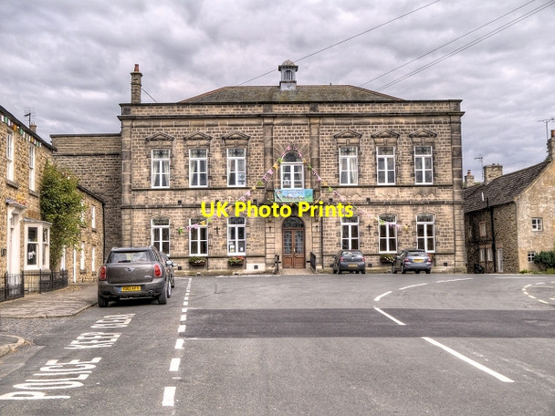 Photo 6"x4" Masham Town Hall Masham c2014