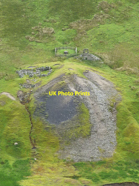 Photo 6"x4" Stags Fell Groove Lead Mine (disused) Hardraw c2014