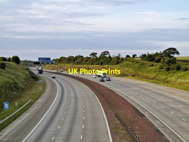 Photo 6"x4" M1 near Hollinthorpe Hollinthorpe c2014