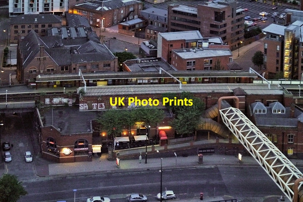 Photo 6"x4" Deansgate Railway Station Manchester c2014