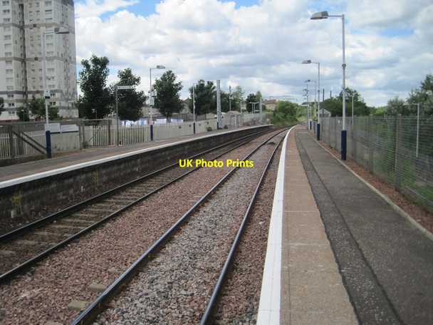 Photo 6"x4" Kirkwood railway station, Lanarkshire Coatbridge c2014