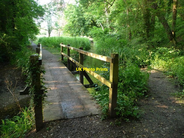 Photo 6"x4" Footbridge over the River Meon East End\/SU6424 c2014