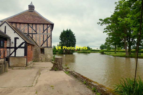 Photo 6"x4" Fishing lake at Staunton Court Staunton\/SO7829 c2014