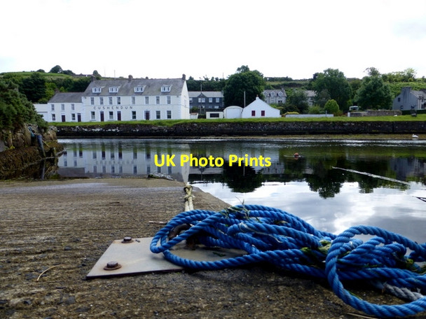 Photo 6"x4" Mooring ropes, Cushendun Cushendun c2014