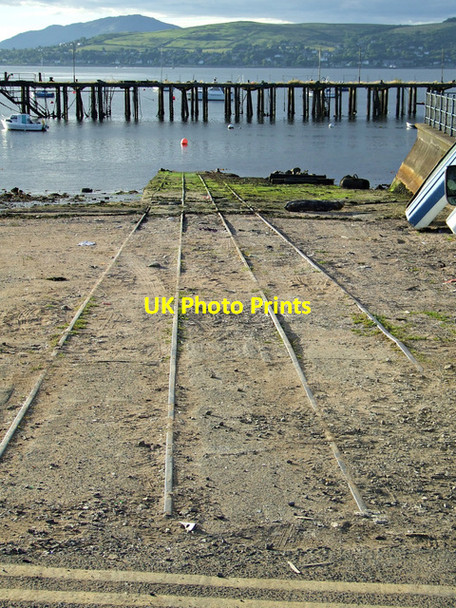 Photo 6"x4" Slipway at Cove Road Gourock c2014