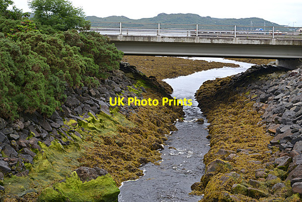 Photo 6"x4" The tidal Abhainn Ghlas Charlestown\/NG8075 c2014