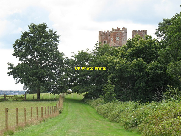 Photo 6"x4" Path to Powderham Belvedere Powderham c2014