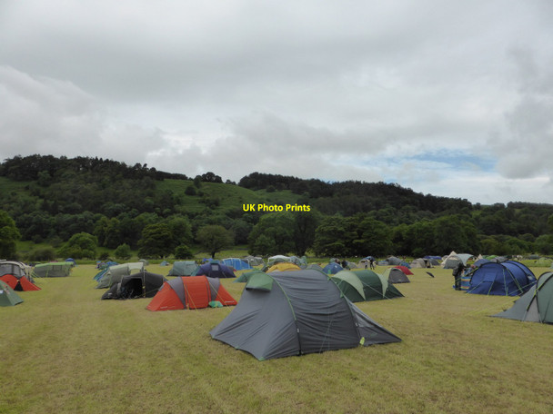 Photo 6"x4" Pop Up campsite at Buckden Buckden\/SD9477 c2014