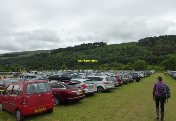 Photo 6"x4" Temporary car park Buckden\/SD9477 c2014
