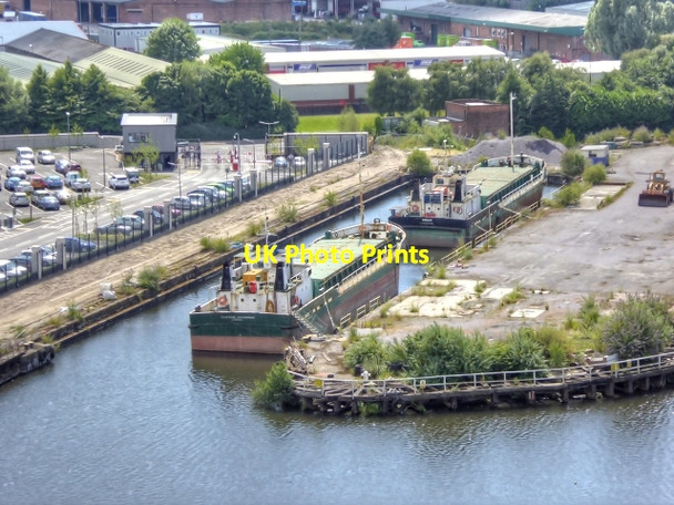 Photo 6"x4" Former Manchester Dry Dock, Trafford Wharf Salford\/SJ8098 c2014