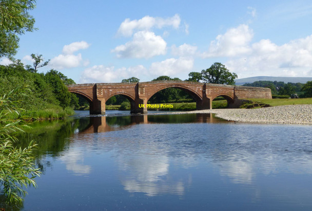 Photo 6"x4" Eden Bridge over the River Eden Kirkoswald\/NY5541 c2014
