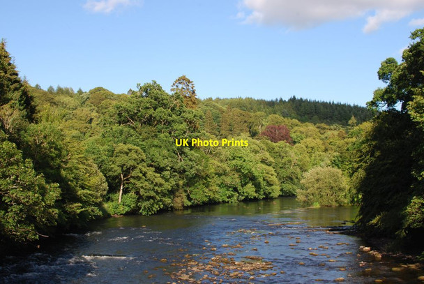 Photo 6"x4" The River Clyde in summer Crossford\/NS8246 c2014