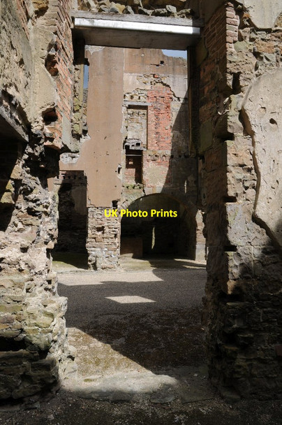 Photo 6"x4" Detail of Sutton Scarsdale Hall Sutton Scarsdale c2014