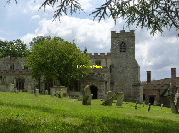 Photo 6"x4" Church of St Mary the Virgin, Ewelme Ewelme c2014