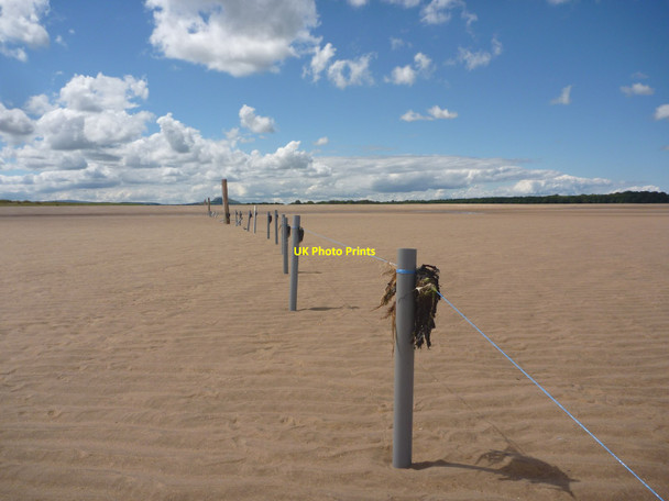 Photo 6"x4" Coastal East Lothian : Taking A Line For A Walk West Barns c2014