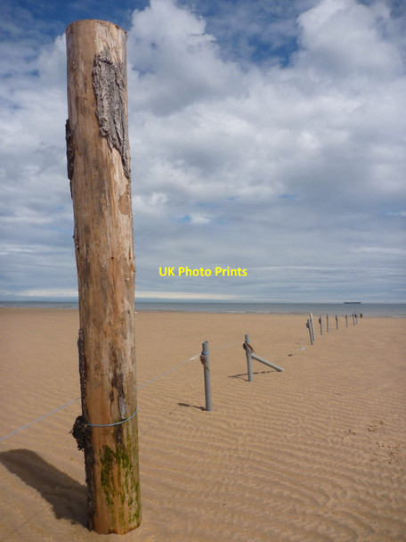 Photo 6"x4" Coastal East Lothian : Stay In Line West Barns c2014