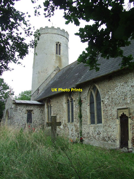 Photo 6"x4" St Margaret Ilketshall St. Margaret Ilketshall St Margaret c2014