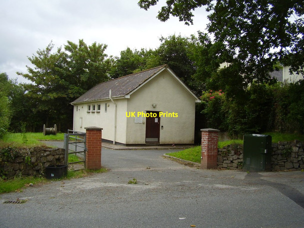 Photo 6"x4" Tedburn St Mary,telephone exchange Tedburn St Mary c2014