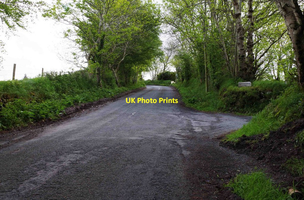 Photo 6"x4" The R765 road heading for Newtown Mount Kennedy,  Knockraheen, Co. Wicklow Roundwood c2014