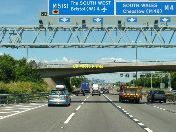 Photo 6"x4" Gantries galore Bradley Stoke c2014