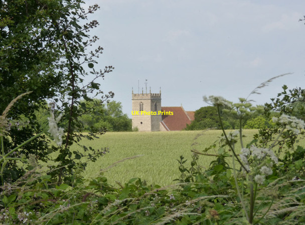 Photo 6"x4" View towards St Mary's Church, Chalgrove Chalgrove c2014