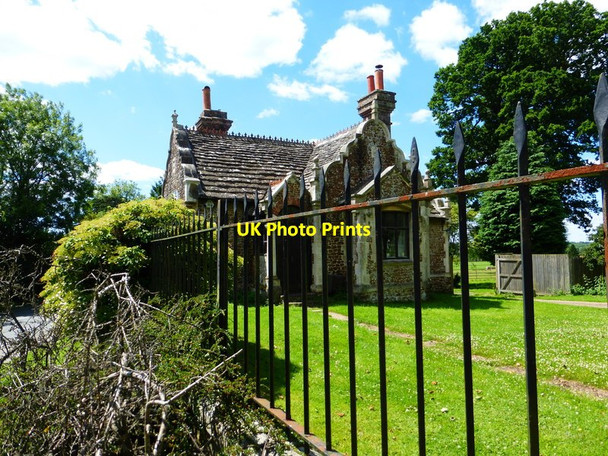 Photo 6"x4" The lodge at Cuckfield Park Ansty\/TQ2923 c2014