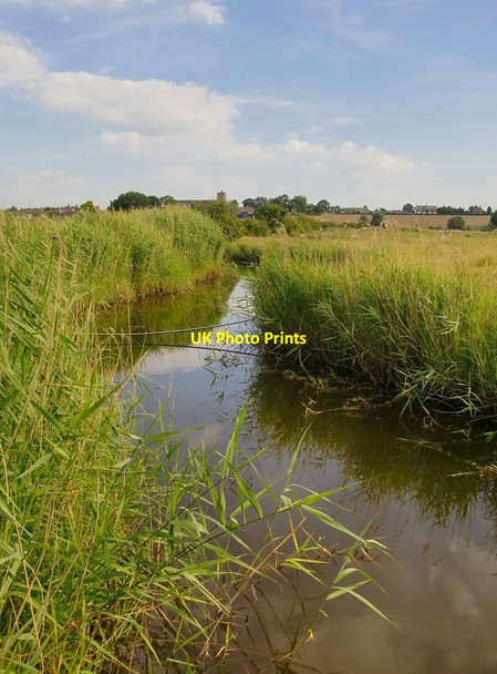 Photo 6"x4" View towards Cliffe from the marshes Cliffe\/TQ7376 c2014