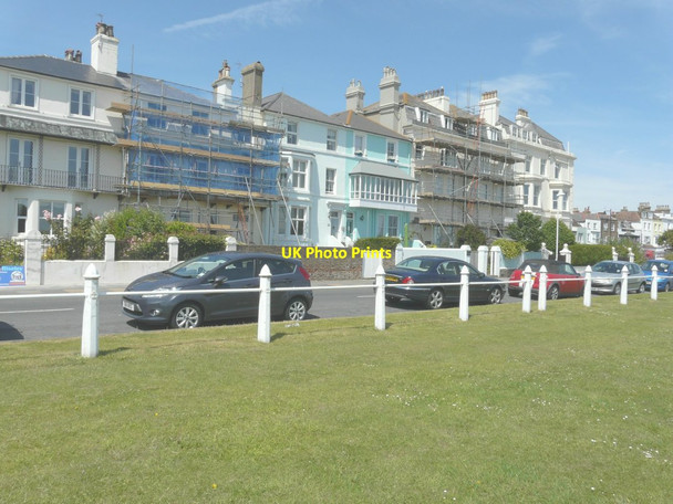 Photo 6"x4" Houses along The Beach Deal c2014