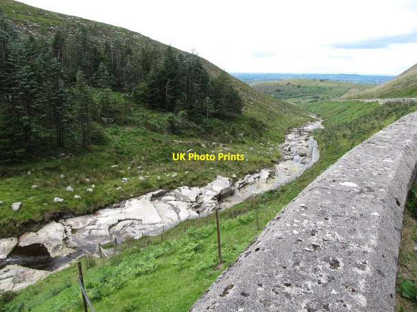 Photo 6"x4" The Bann downstream of the Spelga Dam Hilltown\/J2128 c2013