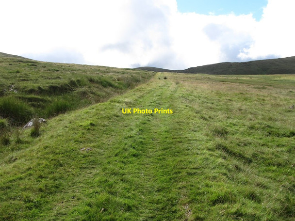 Photo 6"x4" Estate track rising from the Slievenaman Road Kilcoo c2013