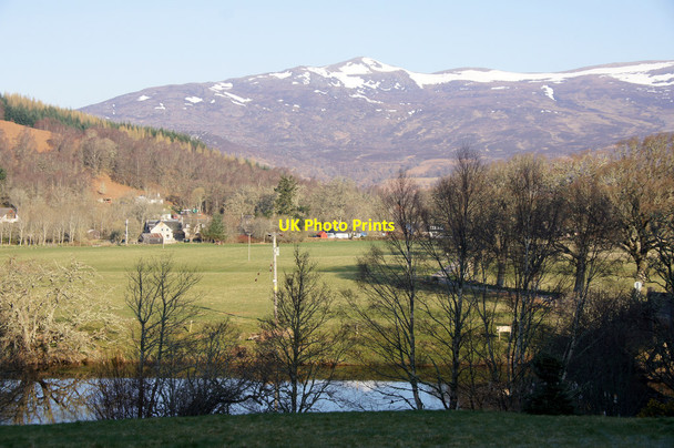 Photo 6"x4" View to Beinn a' Bh\u00c3\u00a0thaich \u00c3\u0080rd from Struy Erchless Castle c2015