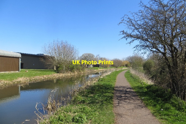 Photo 6"x4" Bridgwater Canal Taunton\/ST2324 c2015