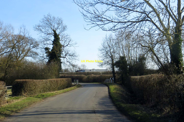 Photo 6"x4" The road to Marsh Gibbon Stratton Audley c2015
