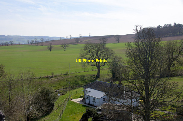 Photo 6"x4" Cottage beside Elcho Castle Kinfauns c2015