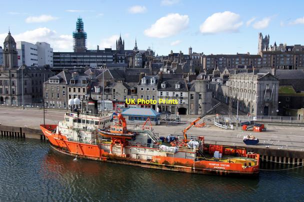 Photo 6"x4" Grampian Venture in Victoria Dock, Aberdeen Aberdeen\/NJ9206 c2015