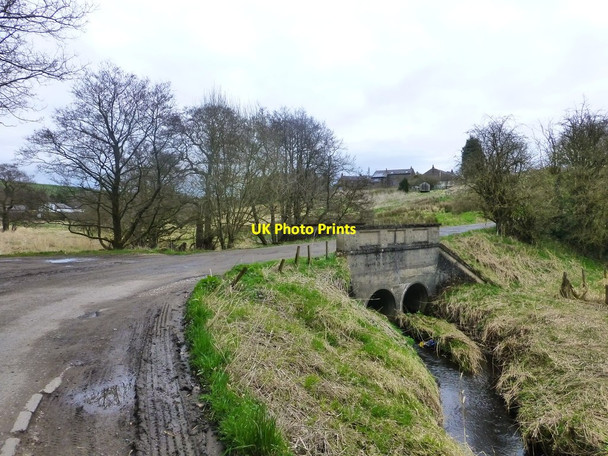 Photo 6"x4" Farm track crosses Brinscall Brook Brinscall c2015