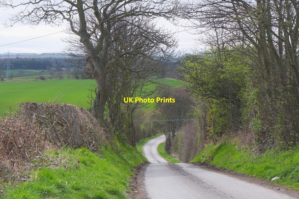 Photo 6"x4" Country lane near Ormiston Cousland\/NT3768 c2015