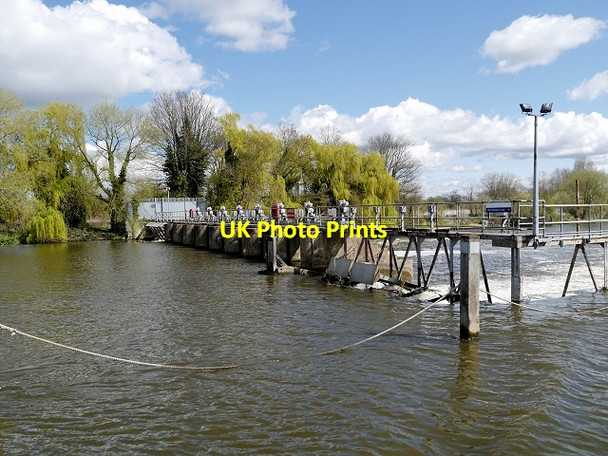 Photo 6"x4" Sluice Gates, Old Windsor Weir Windsor\/SU9676 c2015