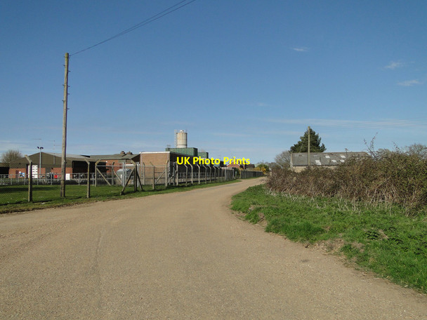 Photo 6"x4" Air Station Farm and waterworks at Rushall Rushall\/TM1982 c2015