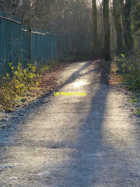 Photo 6"x4" Path next to the River Soar Belgrave\/SK5906 c2014