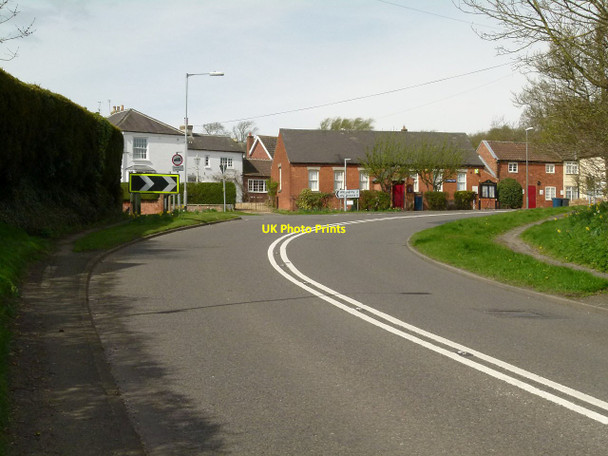 Photo 6"x4" Sharp bend at Upper Broughton Upper Broughton\/SK6826 c2015