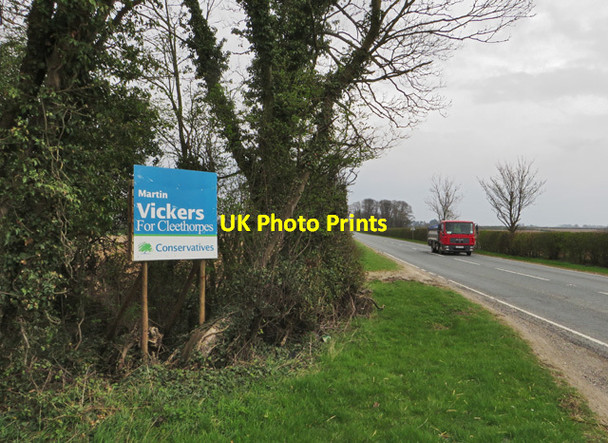 Photo 6"x4" B1206 near Barrow upon Humber Barrow upon Humber c2015